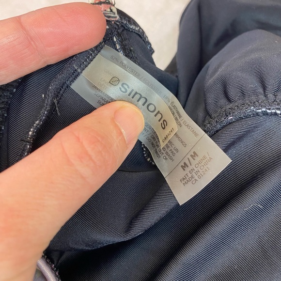 Simons Floral One Piece Bathing Suit - Picture 7 of 11